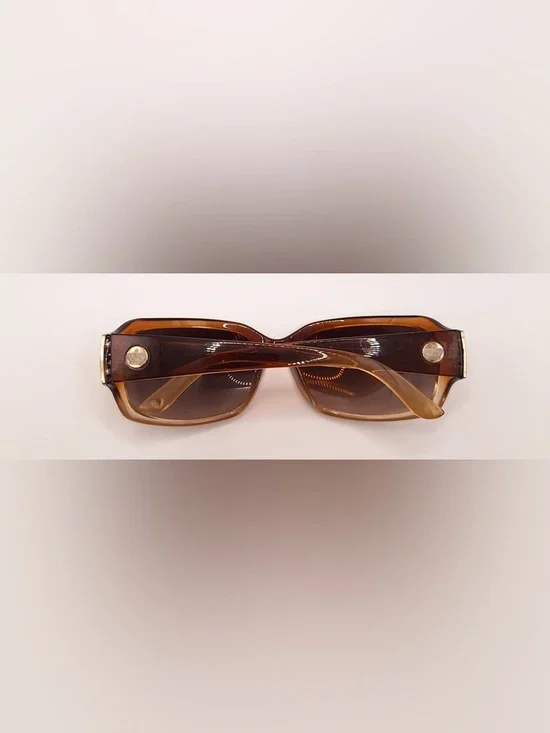 Juicy Couture Brown Oval Sunglasses Frames Only - Picture 4 of 8